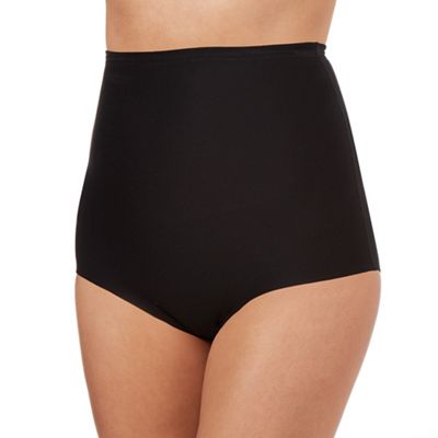 Black medium control shapewear knickers